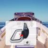 Водонепроницаемый чехол для морской радиостанции ABS Защитный корпус для лодочной магнитолы с откидной дверцей для яхты RV