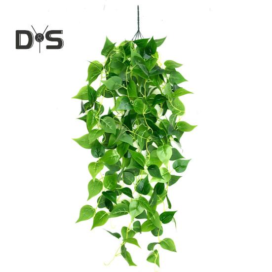 1 букет, яркое искусственное растение без полива, уникальное 5 вилок, имитация зеленого растения Scindapsus Cirrus