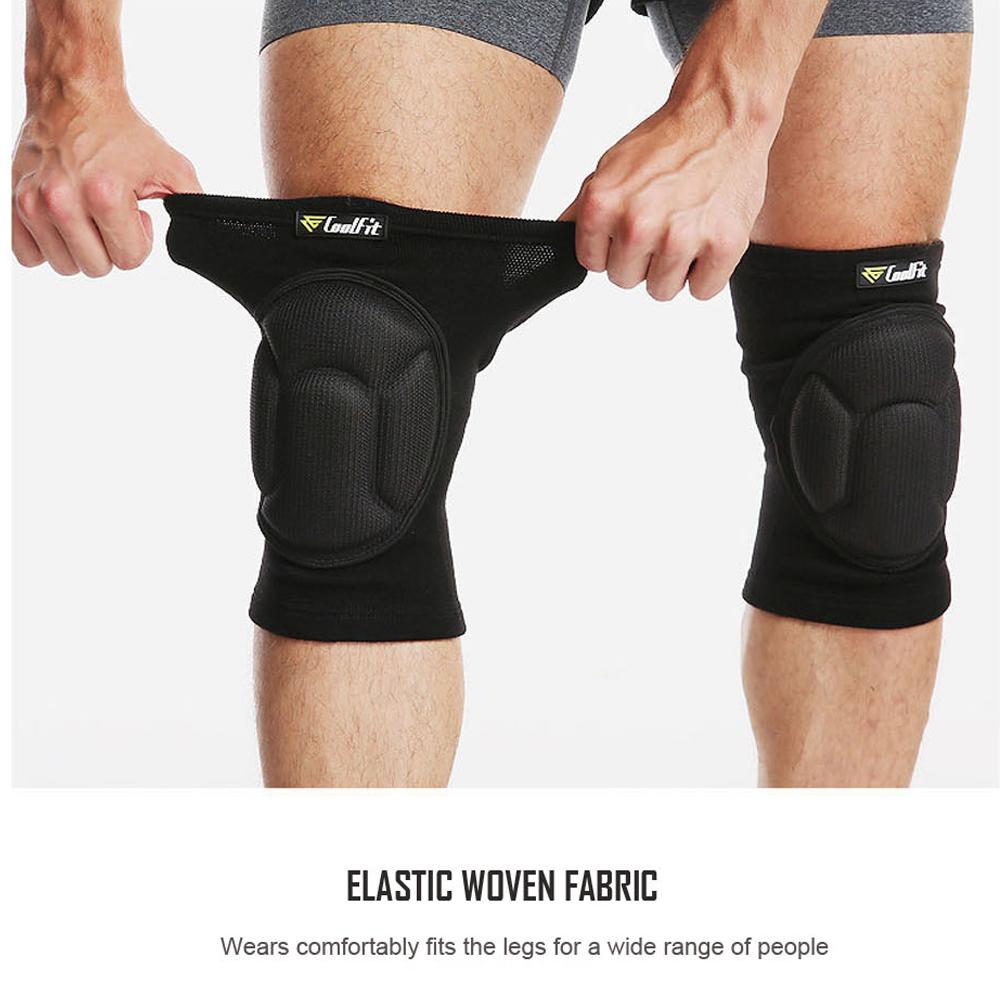 1 пара защитных наколенников для мужчин и женщин, рабочие наколенники для волейбола, толстые нескользящие наколенники, мягкие наколенники для танцев, йоги на коленях