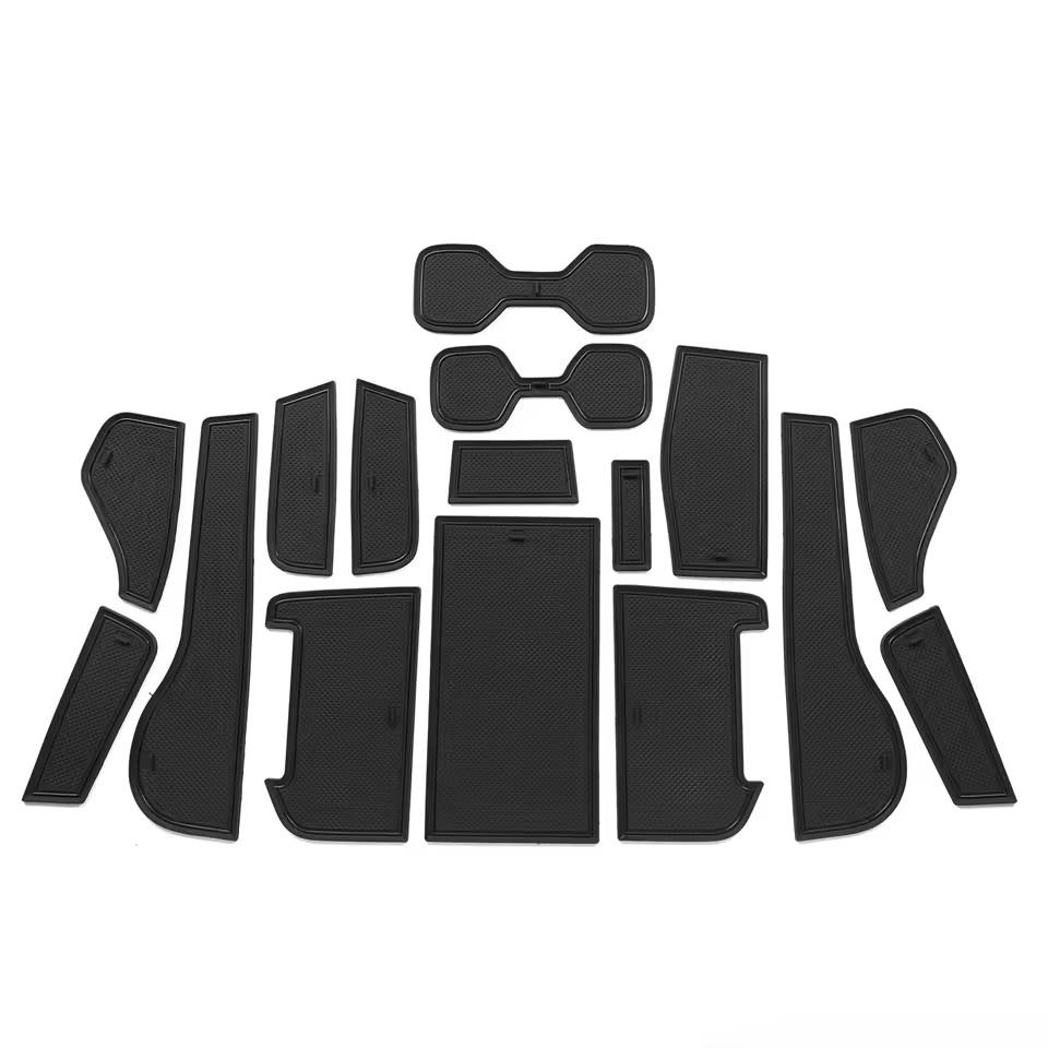 Противоскользящий резиновый коврик в нишу двери для Lexus NX 300 350h 450h 2025-2025 Подстаканники Противоскользящие коврики Автоаксессуары