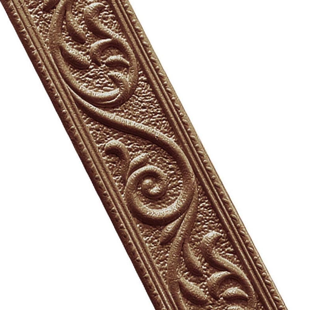 3D Foam Molding Trim Wall Trim Line Border Brown Decoration Silver