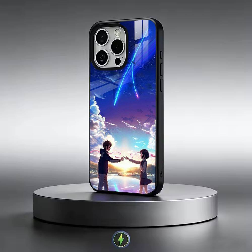 Anime Your N-Name K-Kimi Phone Case For iPhone17,16,15,14,13,12,11 Plus,Pro Magnetic with Magsafe Wireless Charging