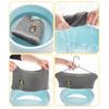 Bathroom Accessories Warmer with Handle Toilet Seat Cover Cushion Closestool Mat Pad