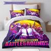 Highly rated game  Pattern Bedding Quilt Set Quilt Cover Pillowcase Home Decoration Birthday Gift (1 * duvet cover + 2 * pillowcase, without core)