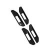 Carbon fiber style inner door handle panel cover trim fit for Ford Ranger 24-25