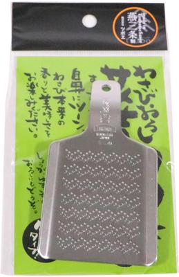 Терка для васаби Tsuboe Samekichi Mini Small из нержавеющей стали, Япония, BOL445 18-0