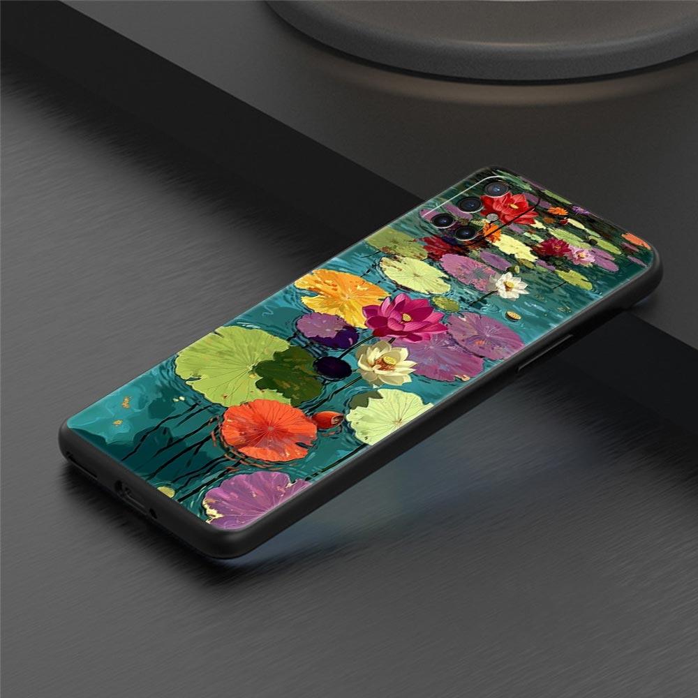 Чехол для телефона для OnePlus 15 13 12 11 10 9 8 7T Pro 13T 13R 12R 10R 9RT 8T Nord 2T CE 2 3 5G Lite Мягкий чехол Масляная живопись Цветок