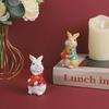 Easter Bunny Garden Ornaments: Courtyard, Windowsill & Micro Bonsai Decorations