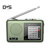 Портативное радио Прочная конструкция Простота использования Компактный дизайн Маленький аккумулятор Перезаряжаемый FM/AM-радиоприемник