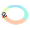 Race Car Track Set Glow In Dark Changeable Flexible Soft Race Car Track Building Toys for Boys