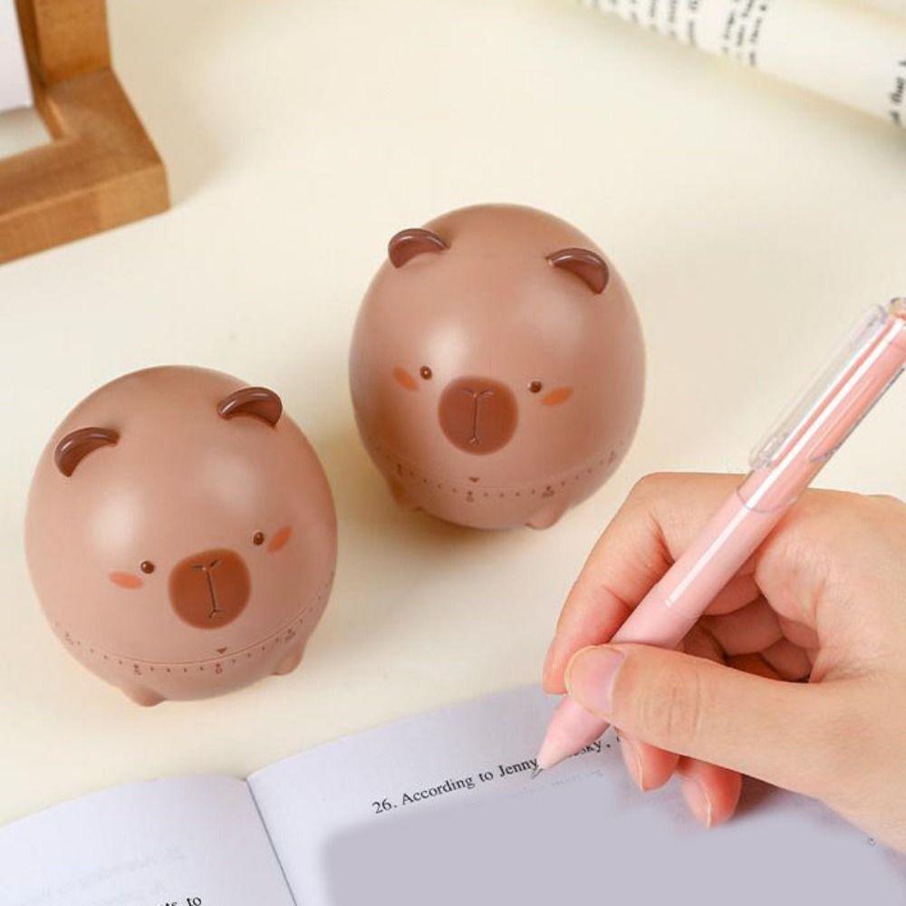 Cute Capybara Timer Funny Animal Clock Alarm Countdown Alarm Clock Animal Timer  Task Reminder