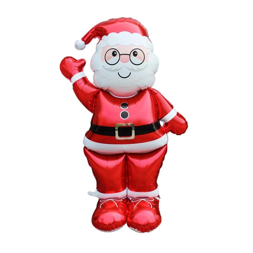 Gingerbread Man 3D Santa Claus Balloons Extra Large Xmas Tree Balloons  Easter Gift