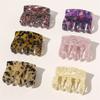 New Hair Clips for Women Acetate Claw Clip Elegant Colorful Solid Color Crab for Hair Girls Hair Clips Hair Accessories