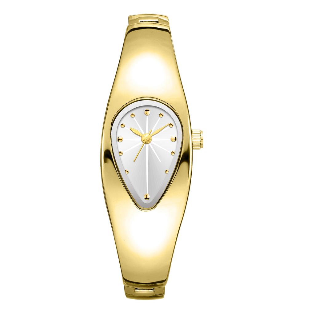 Кварцевые часы Мужские Женские Капля Воды Винтаж Y2k Специальное Лезвие Креативный Дизайн Лезвия Высококачественная Сталь Уникальный Браслет Мужские Часы