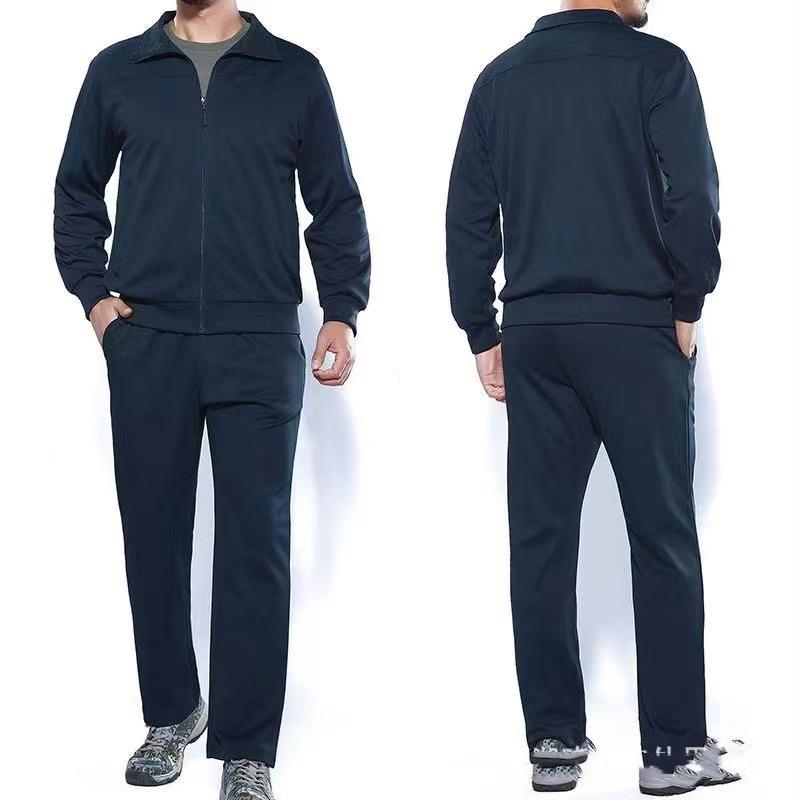 Мужской однослойный спортивный костюм Comfort Set, длинный рукав, подкладка, толстовка с капюшоном + брюки, комплект из 2 предметов