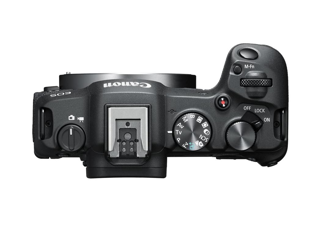 Canon Беззеркальная камера EOS R8 Полнокадровая гибридная камера CMOS-датчик изображения Видеокамера 4K для создателей контента Черная (Только тело) 24.2 МП