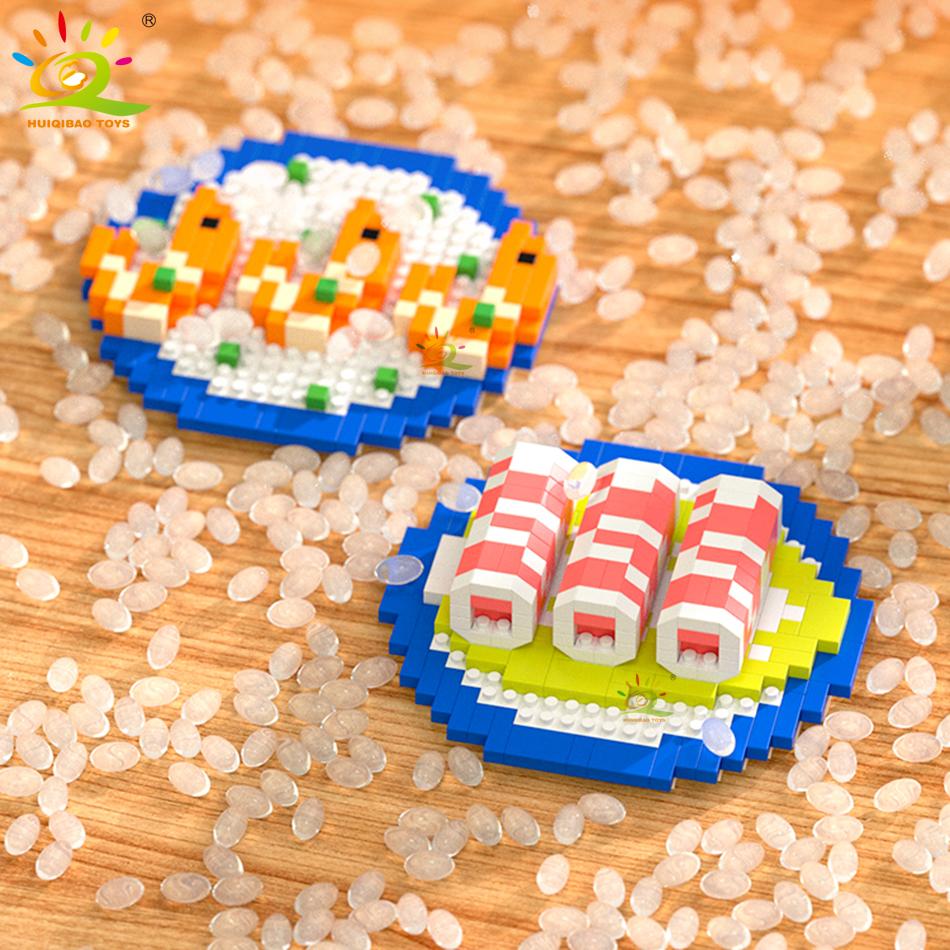 HUIQIBAO 2236PCS Mini Hot Pot Panda Micro Building Blocks 3D Model Animals Bricks DIY City Construction Toys for Children Kids