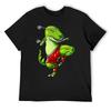 Muay Thai T-Rex Dinosaur T-Shirt Anime Clothes Street Wear Cute Clothes Funny T Shirts Men