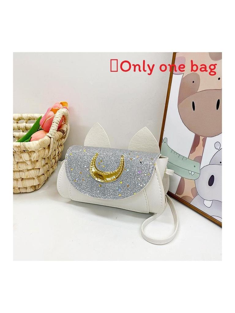 Ears Single Cat Shoulder Crossbody Bag Kids School And Daily Use Accessory Cute