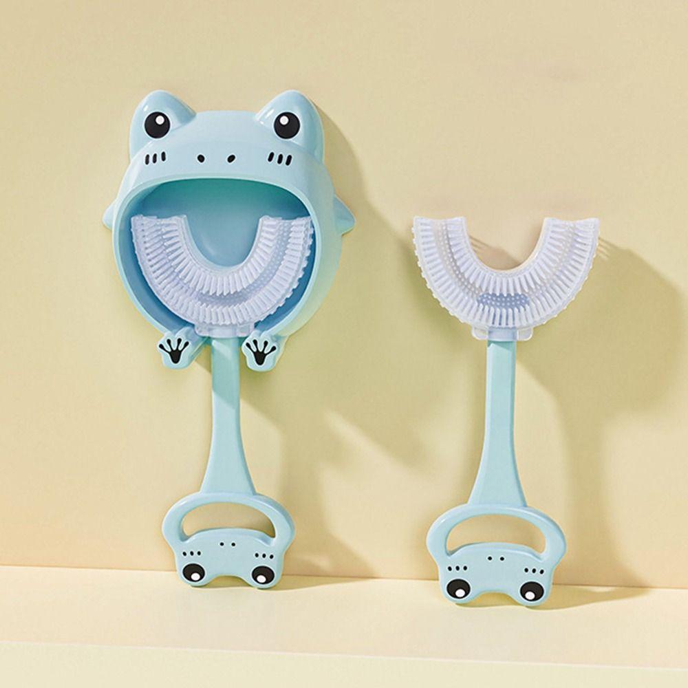 Чистка зубов Силиконовый Уход за полостью рта Зубная щетка Щетка для чистки зубов Чистка Щетка U-образная зубная щетка