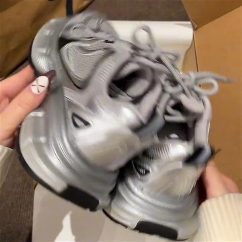 Оригинальные мужские кроссовки в стиле "dad shoes" женские осенние новые повседневные спортивные кроссовки женские легкие на толстой подошве дышащие походные кроссовки женские