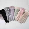 New Autumn and Winter Warm Gloves for Women Fleece and Thickened  Outdoor Cycling Sports Windproof Touch Screen Bear Gloves