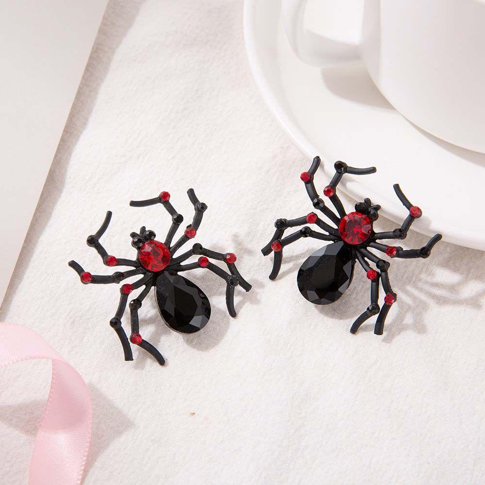 Spider Zinc Zinc Alloy Stud Earrings Party Jewelry Korean Style Dangle Earrings Women Halloween Earrings
