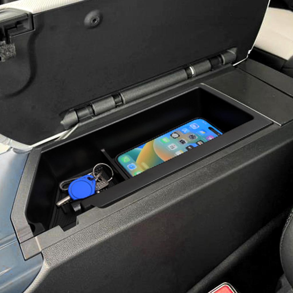 Для Chevy Chevrolet Equinox EV 2025 2025 Коробка для хранения в автомобиле Органайзер-лоток для хранения на подлокотнике центральной консоли Аксессуары для интерьера