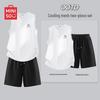 MINISO Мужской летний повседневный комплект: майка без рукавов и шорты