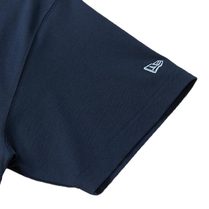 New Era X MLB Празднование Выпускного Серия Лос-Анджелес Доджерс Американский Принт Логотип Круглый Вырез Короткий Рукав Футболка Унисекс Футболка Темно-синий 14529250