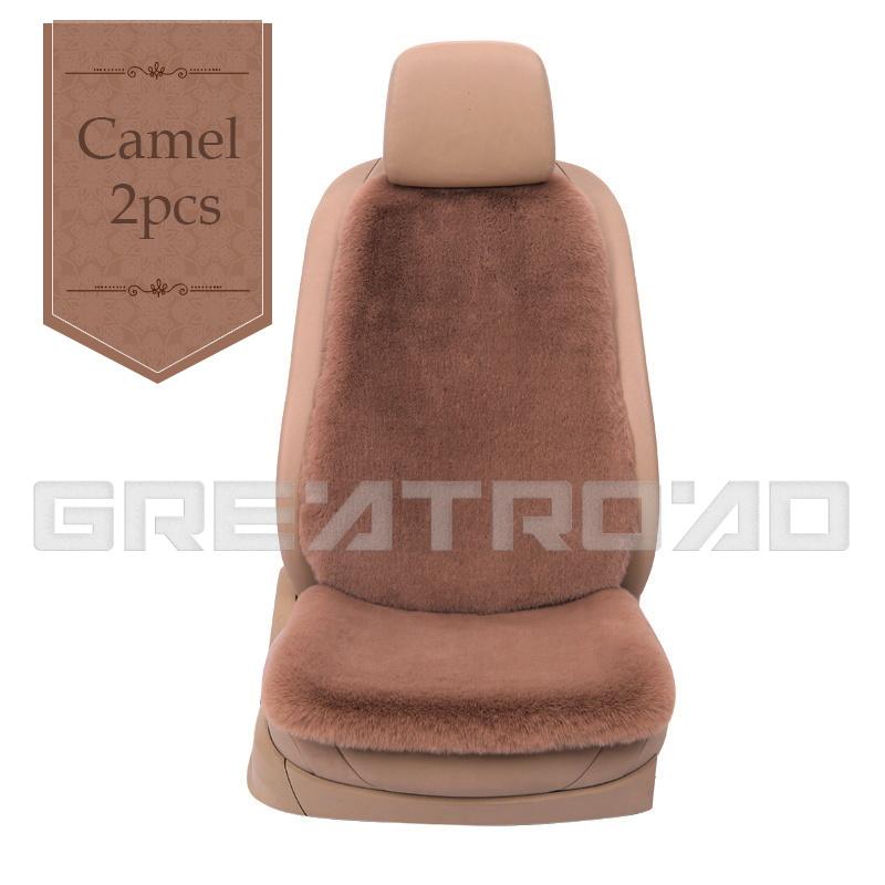 Автомобильные чехлы на сиденья, защитные аксессуары, искусственные плюшевые теплые чехлы для салона автомобиля, автомобильные чехлы на подушки, универсальный размер на 5 сидений