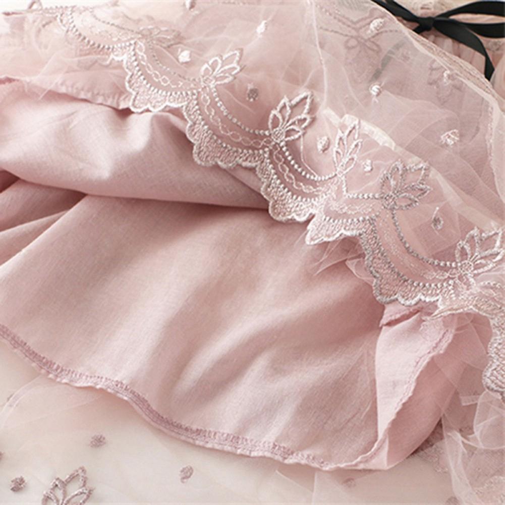 Сетчатое платье для девочек 3-8 лет, летнее платье принцессы