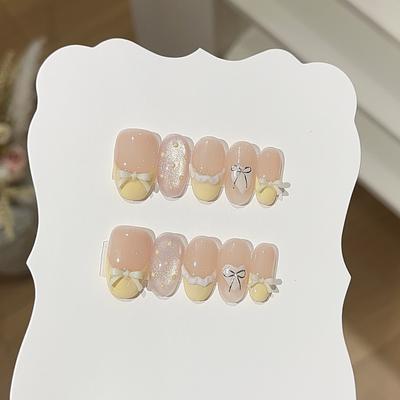 Кремово-желтая балетная милая кремовая юбка с французским бантом и мерцающим горошком, кошачий глаз, носить броню