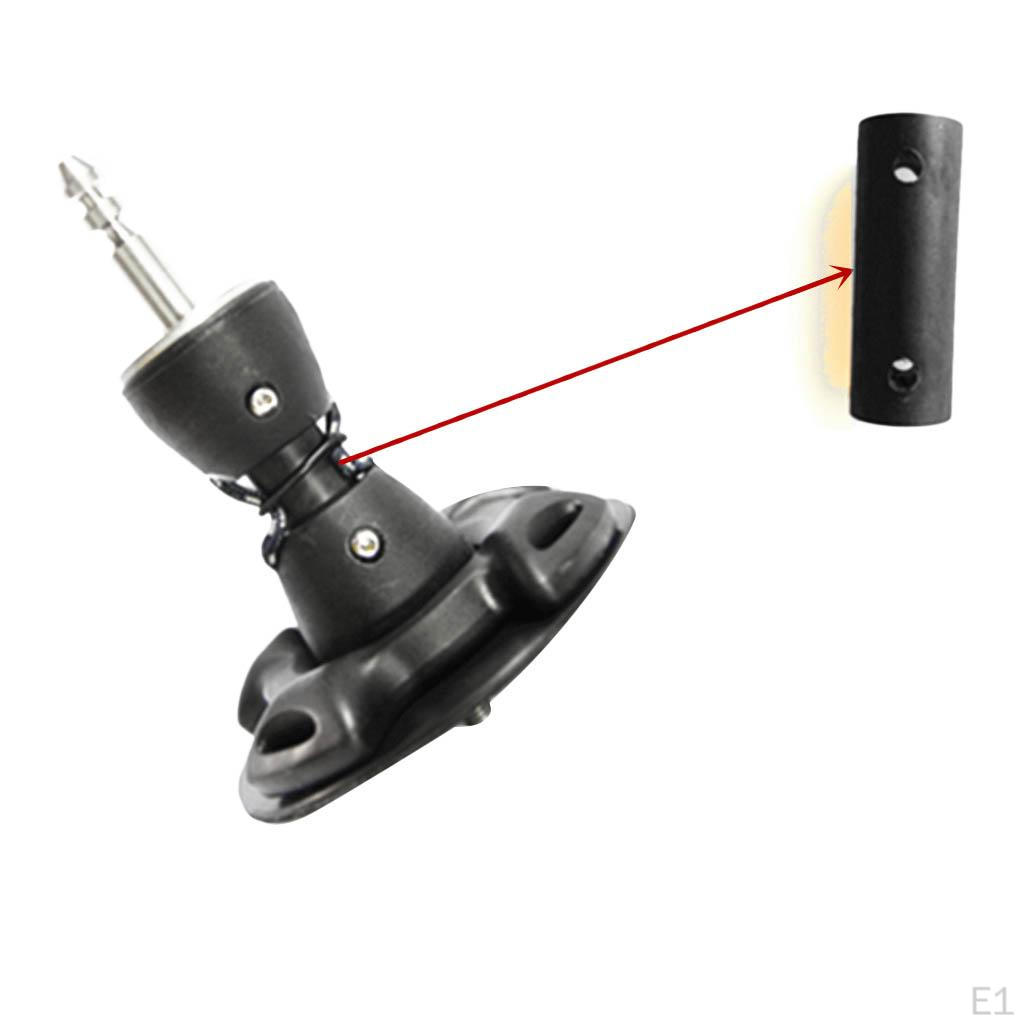 Запасное сухожильное соединение из черной резины для деталей мачты для виндсерфинга своими руками