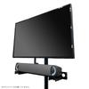 Совместимая подставка для монитора Nagao Seisakusho Sound Bar Stand VESA Style Установка динамика компьютерного монитора NB-SNDB-VESA