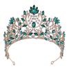 New Elegant and Luxurious European Style Retro Baroque Bridal Crown Tiara, Palace Queen Crown Accessories