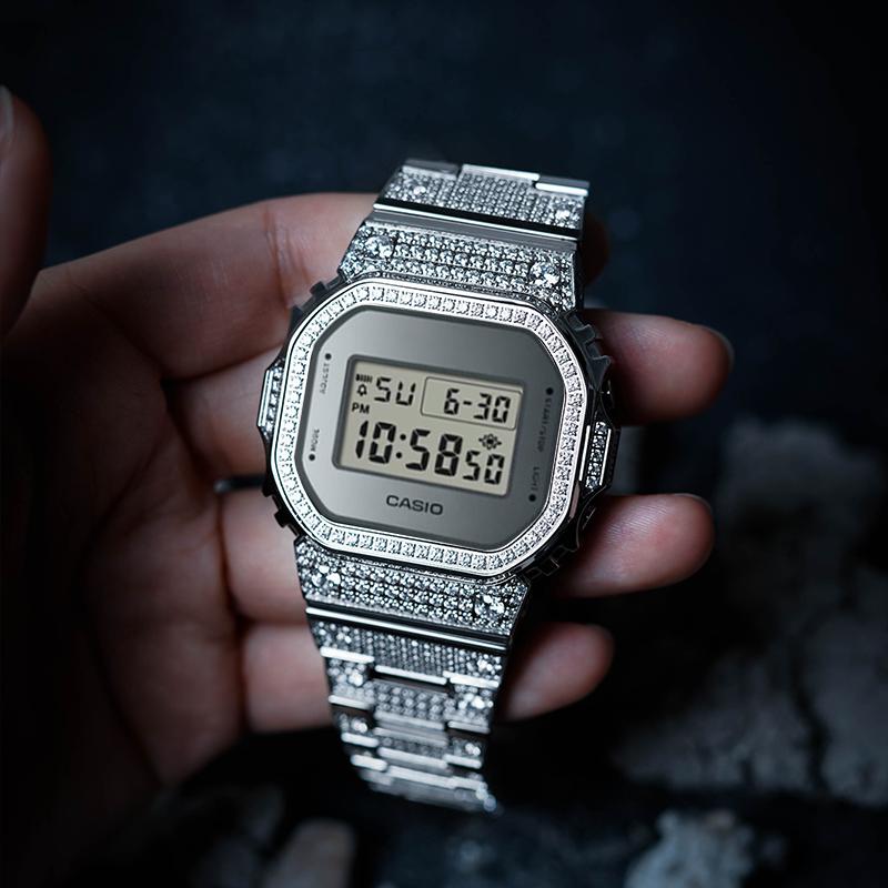 Casio Унисекс Часы серии G-SQUAD Серые DW-5600FF-8JF-