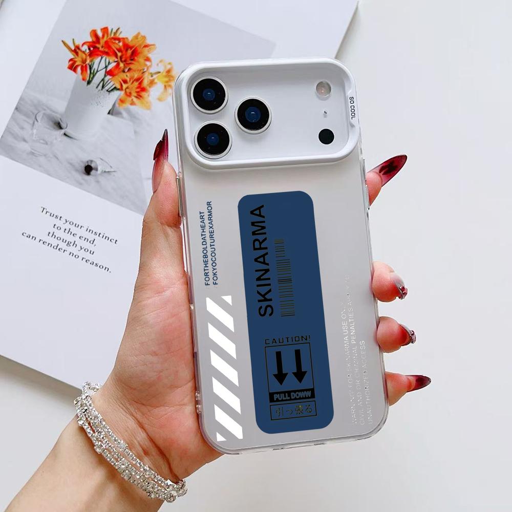 Модный уличный чехол для телефона S-Skinarma для iPhone 17 16 15 14 13 12 11 Pro Max Air Матовый Лазерный Аврора Ударопрочный Funda