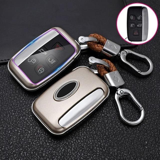 Чехол для ключа автомобиля для Land Rover A9 Range Rover Sport Evoque Freelander 2 Jaguar Xe Xj Xjl Xf C-X16 V12 Гитарный F X Тип Брелок
