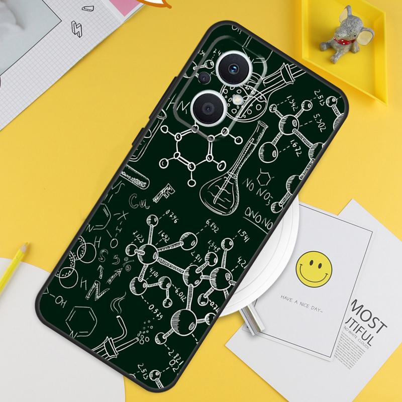 Винтажная химическая лаборатория Для OPPO Reno 8T 11F 12F 13F 14F 7 8 Lite 10 11 12 13 14 Pro OPPO Find X9 X8 X5 X6 Pro Чехол