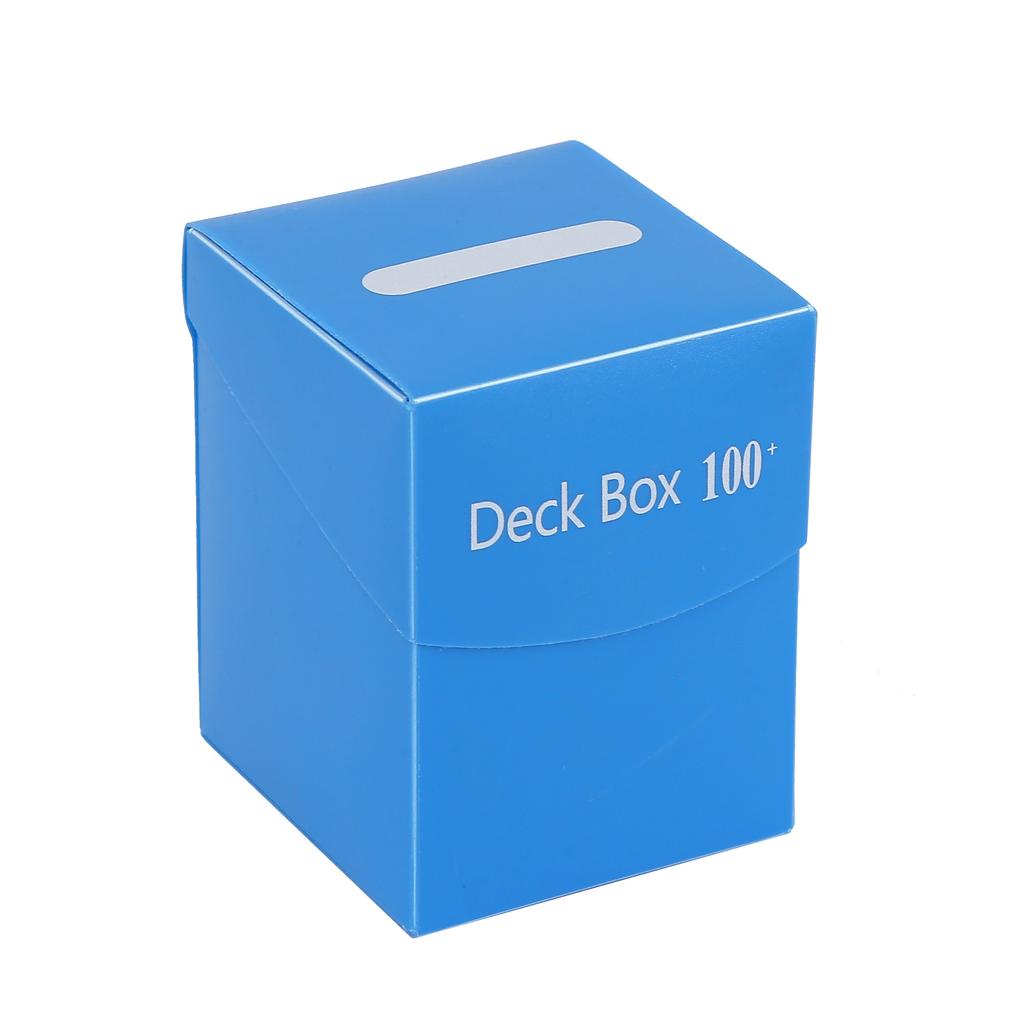 Deck Trading Cards Box for 100+ Game Baseball Card Storage Box Playing Card Carrying Case for Family Party Games Supplies