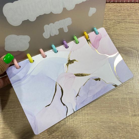 52 Week Saving Challenge Binder with Clear Cash Envelope Reusable 8 Holes Binder Budget Book Planner Money Organizer Album