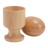 Egg Cup Puzzle Toy Wooden Grasping Practice Project Fitting Exercise Early Education Toy for Baby