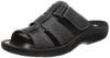 Pansy Office Size FP9045 Men's Sandals, Black, L,