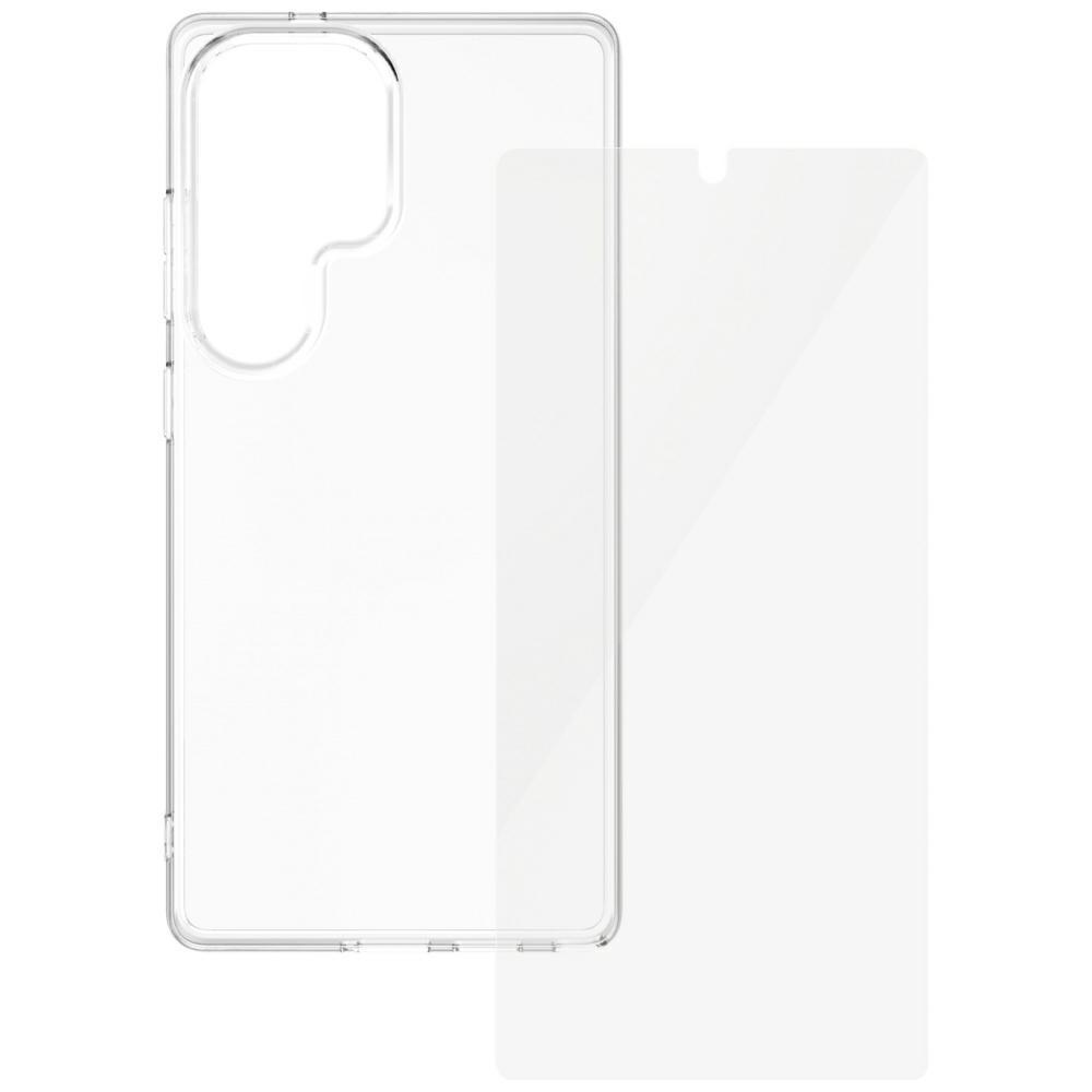 Etui + szkło do Samsung Galaxy S25 Ultra PanzerGlass Fashion 2w1 Czarne