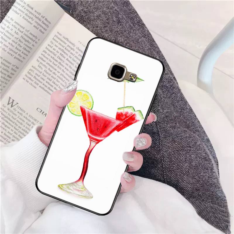Чехол для телефона с иллюстрацией напитка для Samsung Galaxy A51 A50 A71 A21s A31 A41 A10 A20 A70 A30 A22 A02s A13 A53 5G Cover Coque