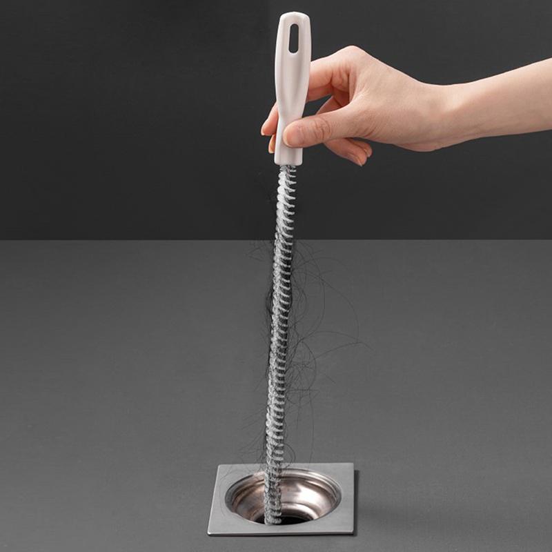 45/60 см канализационный трубный разблокировщик сливной унитаз умывальник раковина крюк для чистки волос дноуглубительный инструмент для ванной комнаты кухни анти засорение