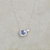 Синее море слезы море сокровище жемчужное ожерелье для девочек премиум-класса универсальный легкий роскошный нишевый дизайн ключичная цепочка ювелирные изделия