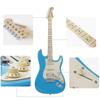 Электрогитара Bullfighter Stratocaster Type D120 В комплект входят и ремень гитара, (синий), Струны для начинающих, Чехол, Медиаторы,
