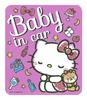 Kowa LCS-593 Sanrio Hello Kitty Ребенок в машине Наклейка-знак для вождения Сделано в Японии